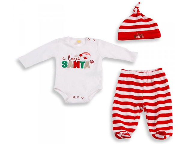 web shop Bebi set I love Santa 6