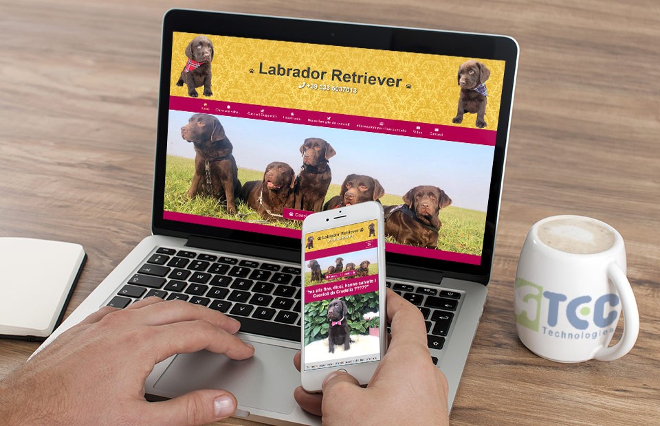 Izrada web sajta za odgajivacnicu pasa